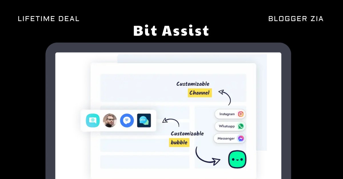 ziafanz's tweet image. Bit Assist — Provide a seamless, intuitive experience across different chat apps, such as Facebook, Telegram, WhatsApp, and many others. 👉 bloggerzia.com/bit-assist-lif…

#BloggerZia #LifetimeDeal #BitAssist