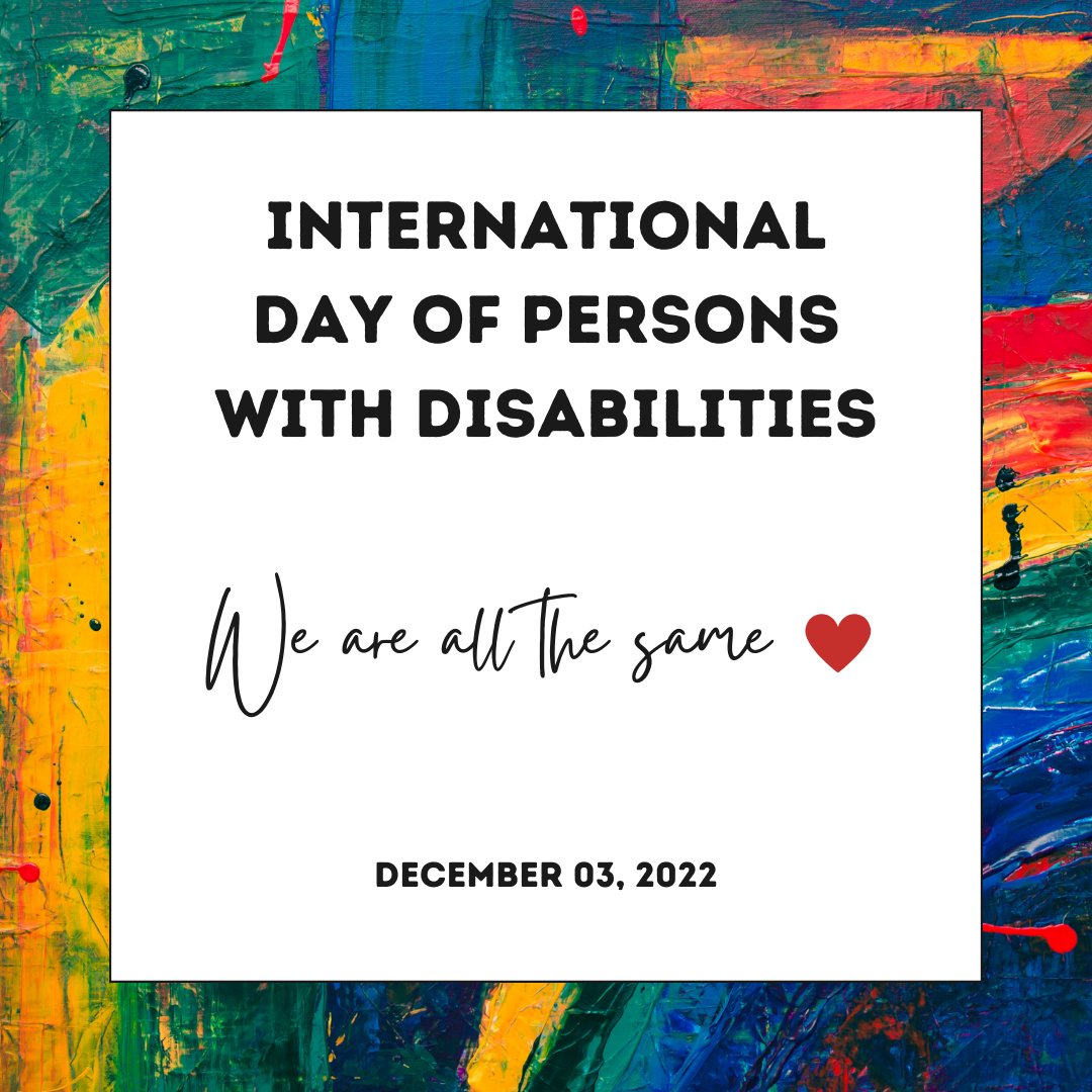 distracthappy's tweet photo. We are all the same <3 

#internationaldayofpersonswithdisabilities 

Looking for a distraction today? Don't worry we've got you! Why not take listen to one of our podcast episodes below?

https://t.co/14nrvF48xJ
https://t.co/tstpuwitis https://t.co/TlTKCLbgrS