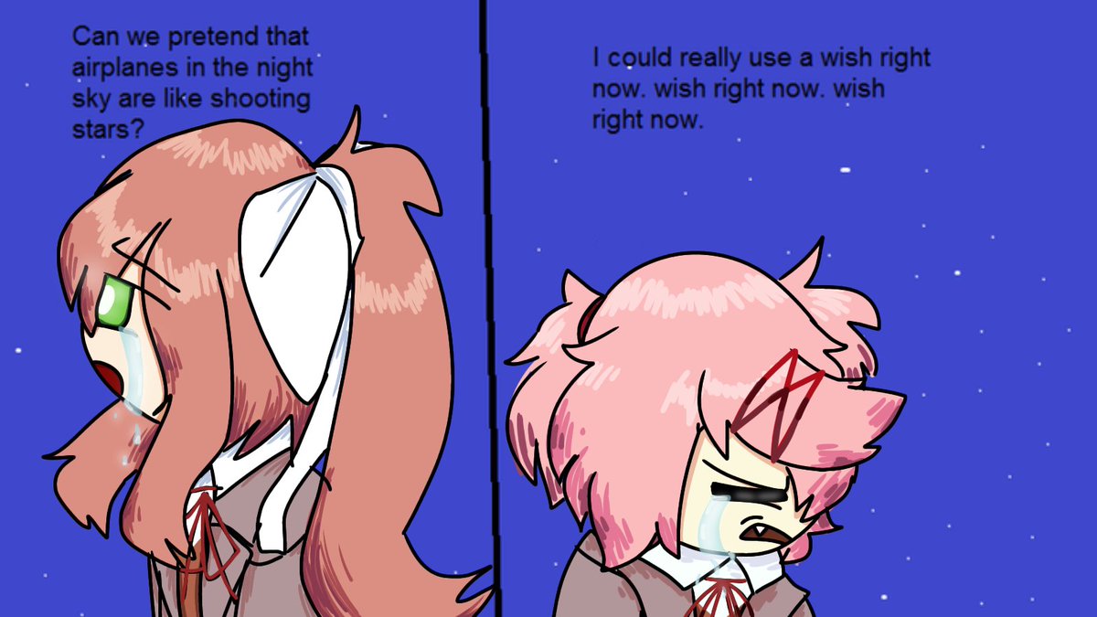 MonkerTheBonker's tweet photo. #DDLC #DokiDokiLiteratureClub #Monika #Natsuki #monisuki https://t.co/Fu73cCIIBt