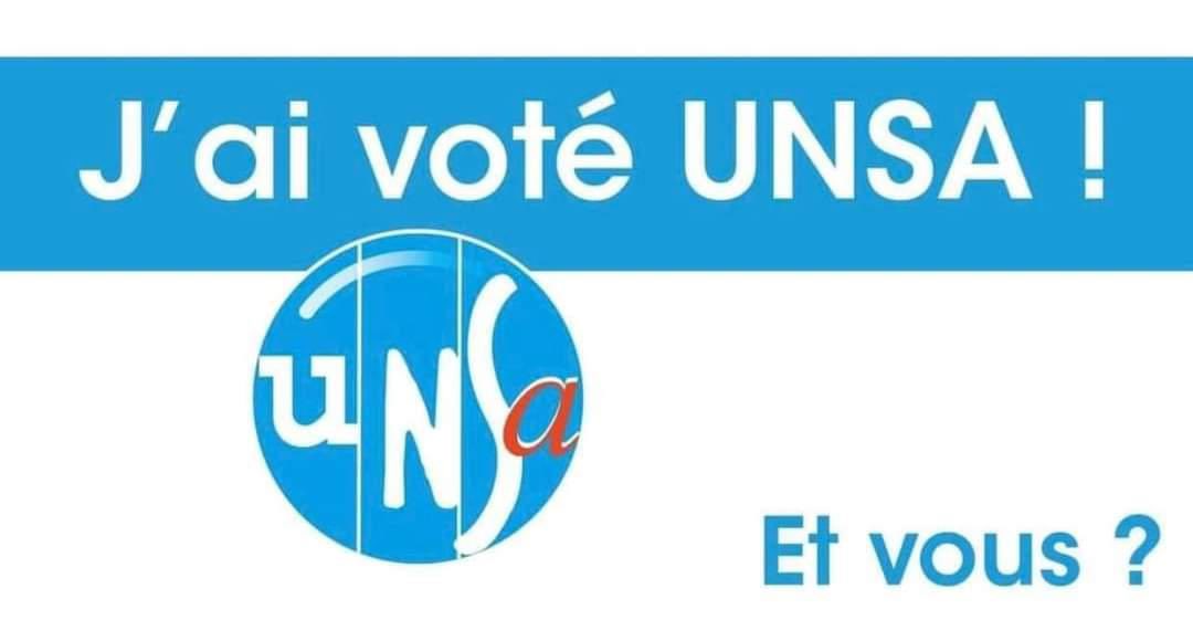 J’ai voté UNSA et vous ? 😊🟦#Electionspro2022 #unsaeduc