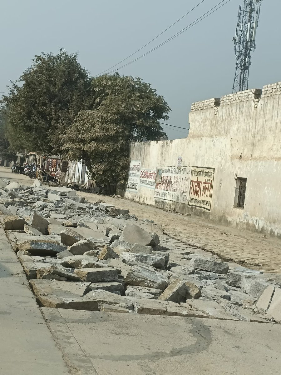 SatyaSahay2's tweet photo. Thanks a lot @MCManesar @ZC_zenith @wecares4india for quick action. Today Lavanya repair work has started by MCM. Damaged panels will be removed and RMC will be laid. https://t.co/nVdX5C8tTm