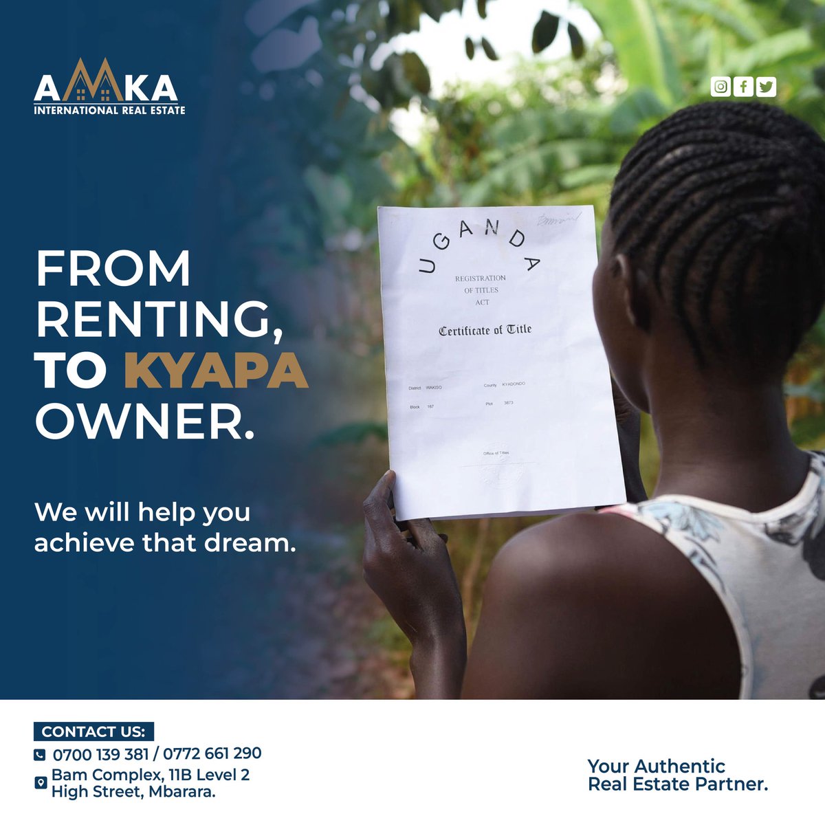 AMKA International Real Estate tweet media