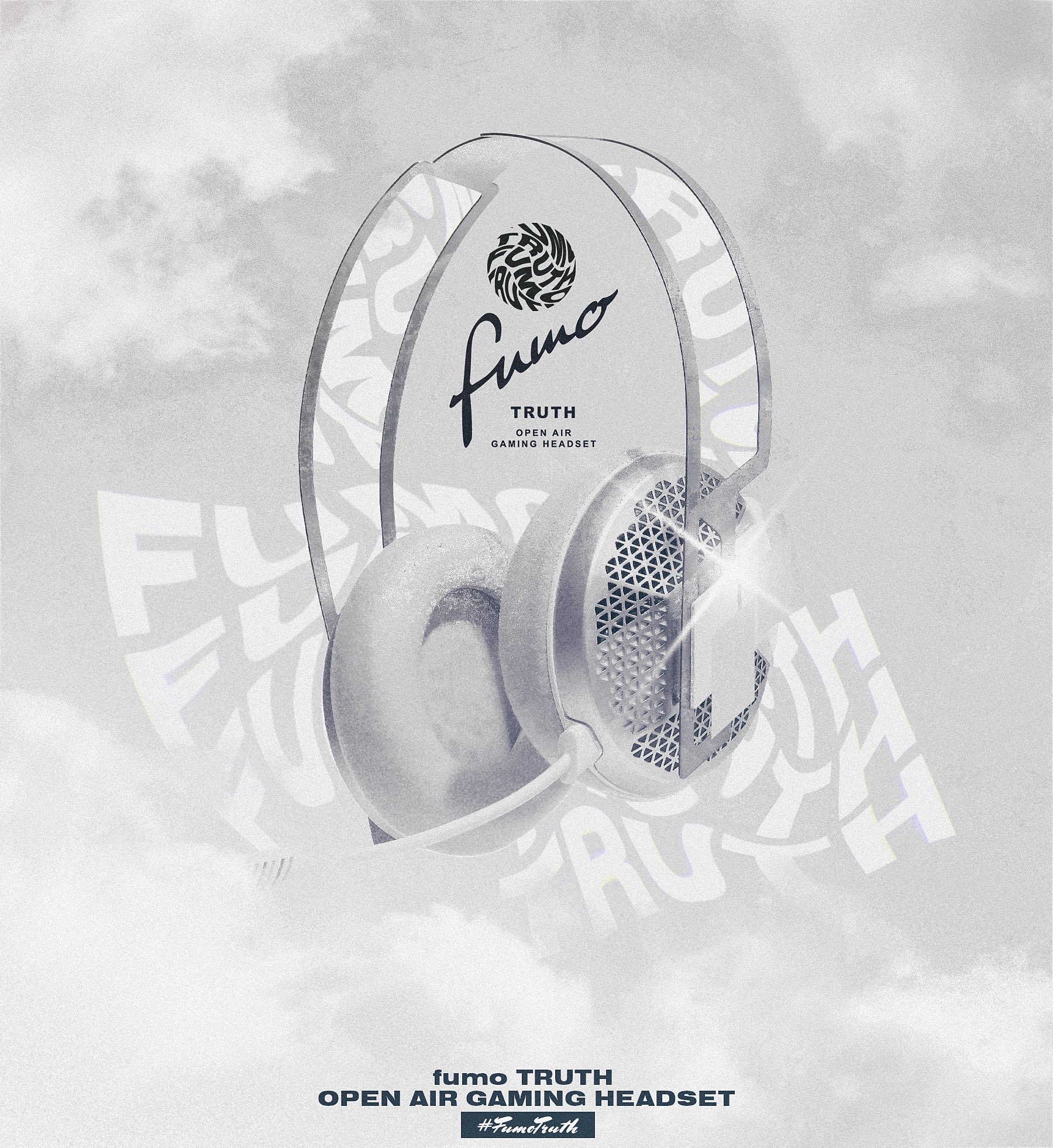 オンラインオリジナル fumo TRUTH Open Air Gaming Headset