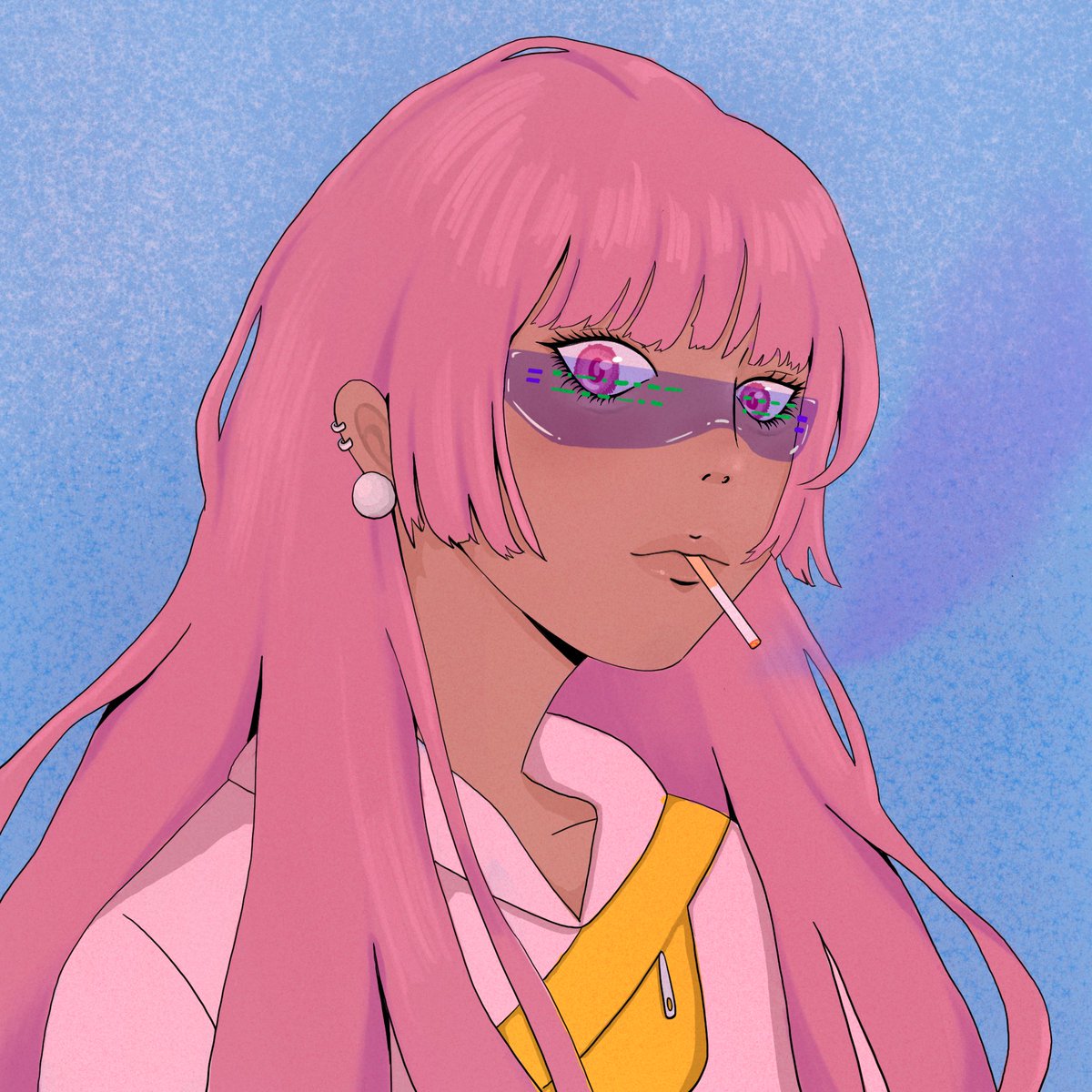 berrifrappe's tweet photo. Drew a PFP for my babe @rapportii (p1&amp;p2)
Recreated from p3 by @doodles @burnttoast 
Tell me p1 and p2 which one looks better plz!!
(She bought the nft so no worries lol)
#web3 #nft #doodles #recreate https://t.co/GptlJDNsvr