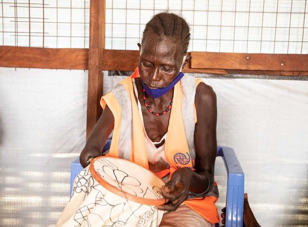 'Being born with a disability, you are also born with an inherent sense that you must push harder to show the world that you can.” Read the story of Adut in South Sudan who participated in the @w_participation project. bit.ly/3XrXOTU #EmpowerToProtect #16Days #IDPD