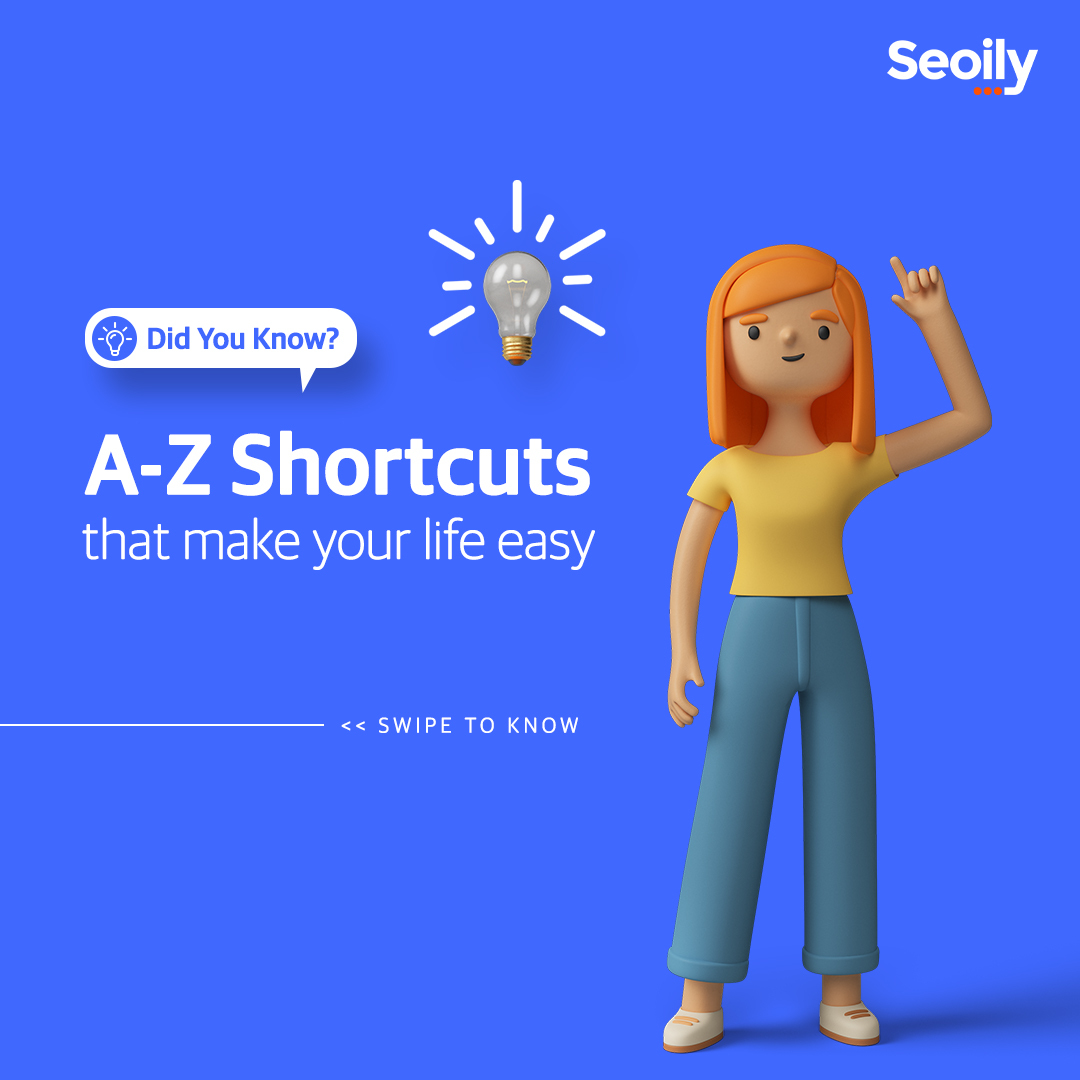 SeoilyDotcom's tweet image. Best keyboard shortcuts you might not be using!

You can accomplish your task with a few button presses without lifting your hand off the keyboard.

We know you will forget, so save it for later!
#keyboardshortcuts #windowsshortcuts #excelhacks #microsoftshortcutkeys  #Seoily