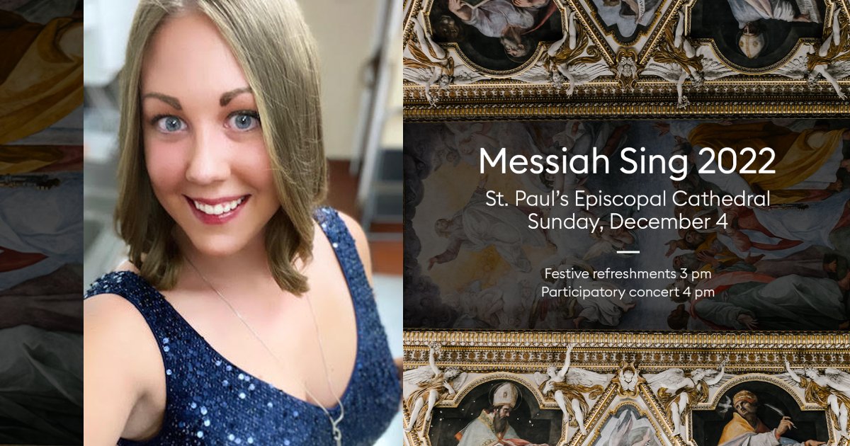 SDMasterChorale's tweet photo. Soprano Carron Martin has enriched local arts organizations with her stellar musicianship as well as her superior skill in arts administration—we are thrilled to have her as our Operations Coordinator as well as our Messiah Sing soprano soloist!
Tix/info: https://t.co/FmOWcXBk9e https://t.co/d57ukhH1PJ