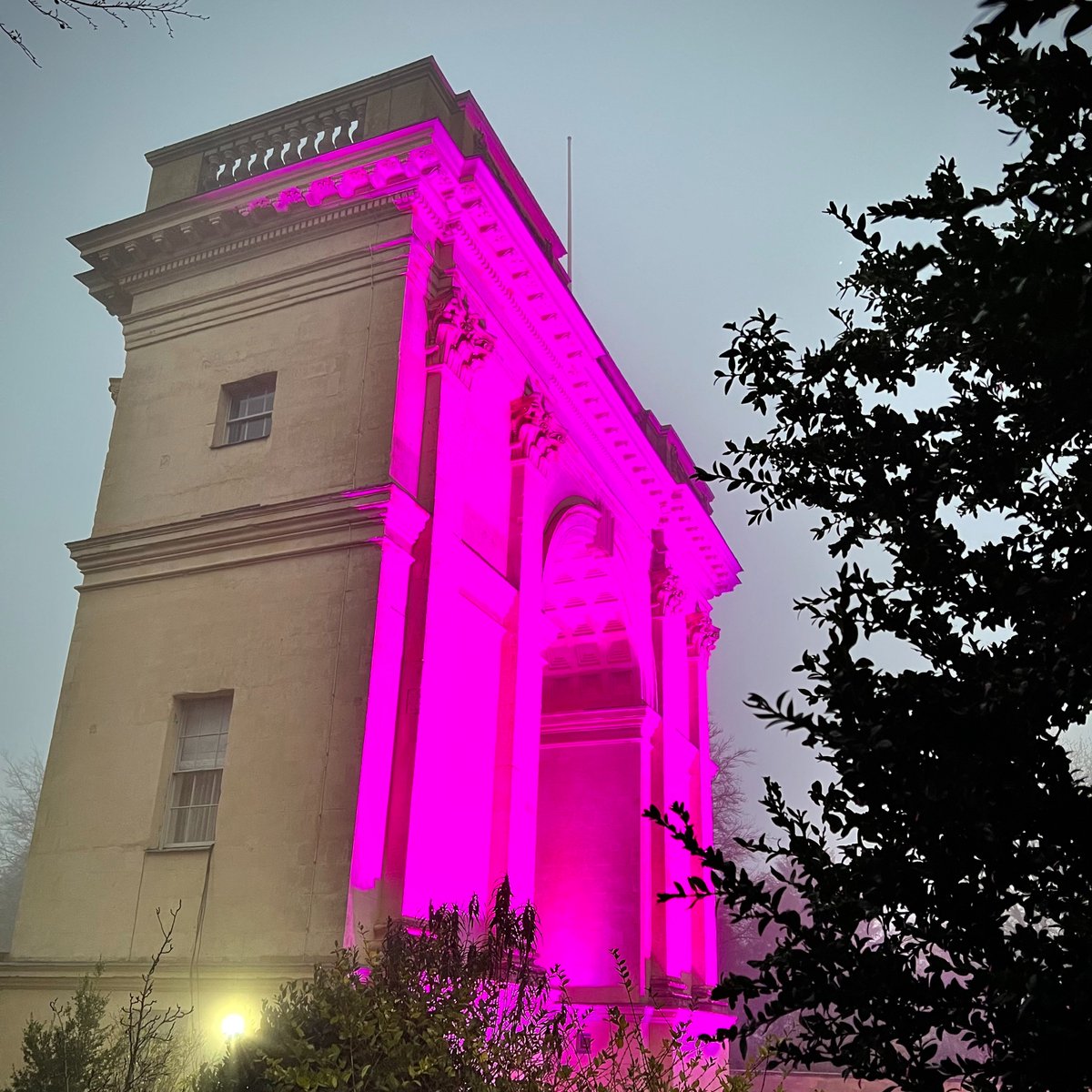 Stowe, Buckinghamshire. 

#PurpleLightUp