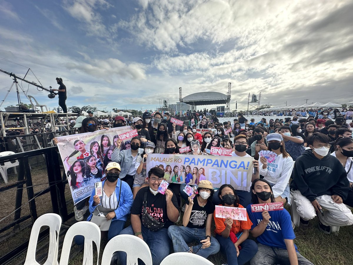 Cuties! Thank you for waiting today! ❤️ Let’s cheer our hearts out later for our best girls at the Global Peace Festival 2022! 

Malaus ko Pampanga, <a href="/bini_members/">BINI_MEMBERS</a>! 🫶🏻

BINI AT GLOBAL PEACE FEST
#BINIatGPFestival2022 #GPfestival2022 
<a href="/BINI_ph/">BINI_PH</a>