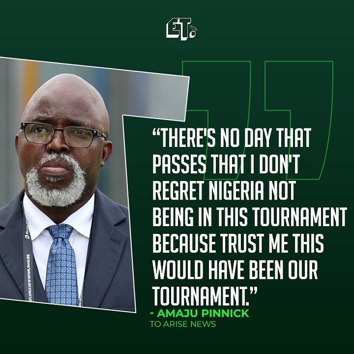 PoojaMedia's tweet photo. Pinnick's message to Nigerians 👌 https://t.co/He0us79GNY
