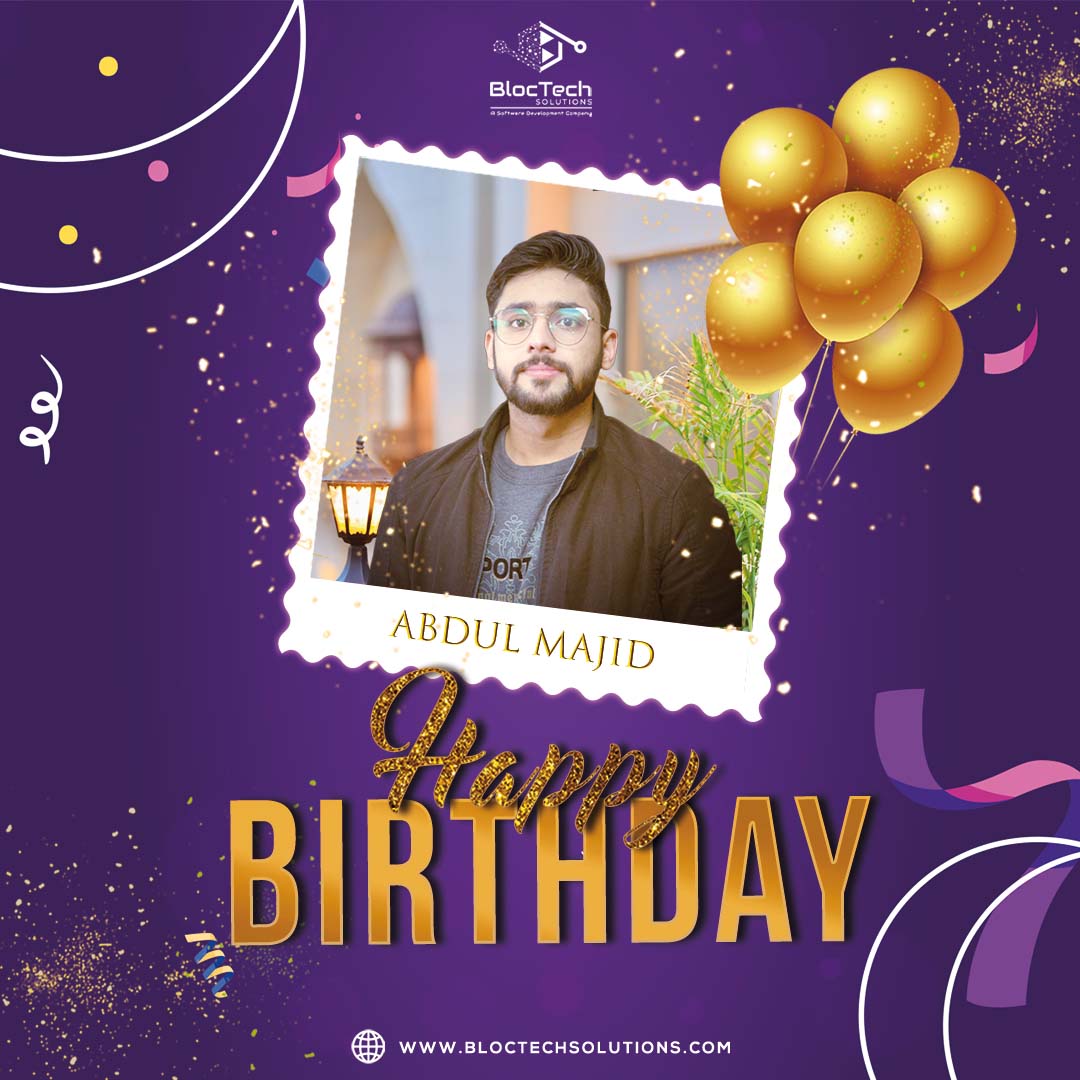 bloctechsol's tweet image. You sustained another year!
You developed another dexterity! 🌟

A Very Happy Birthday! 🎂@MrAMaajid 

#HappyBirthday #celebration #bloctechsolutions