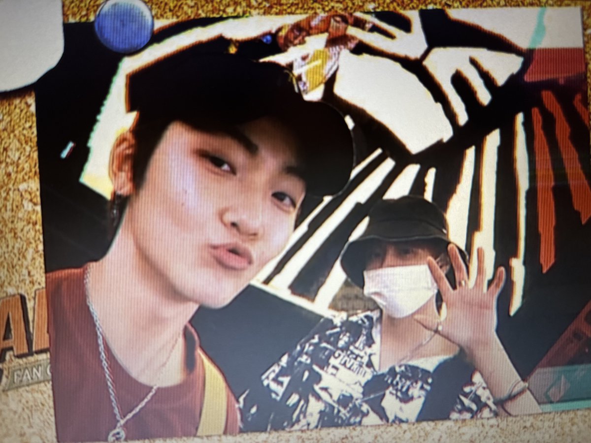 for82sy's tweet photo. the boyz cant recognise who was the one with kevin🤣 https://t.co/tyVzt8exUT