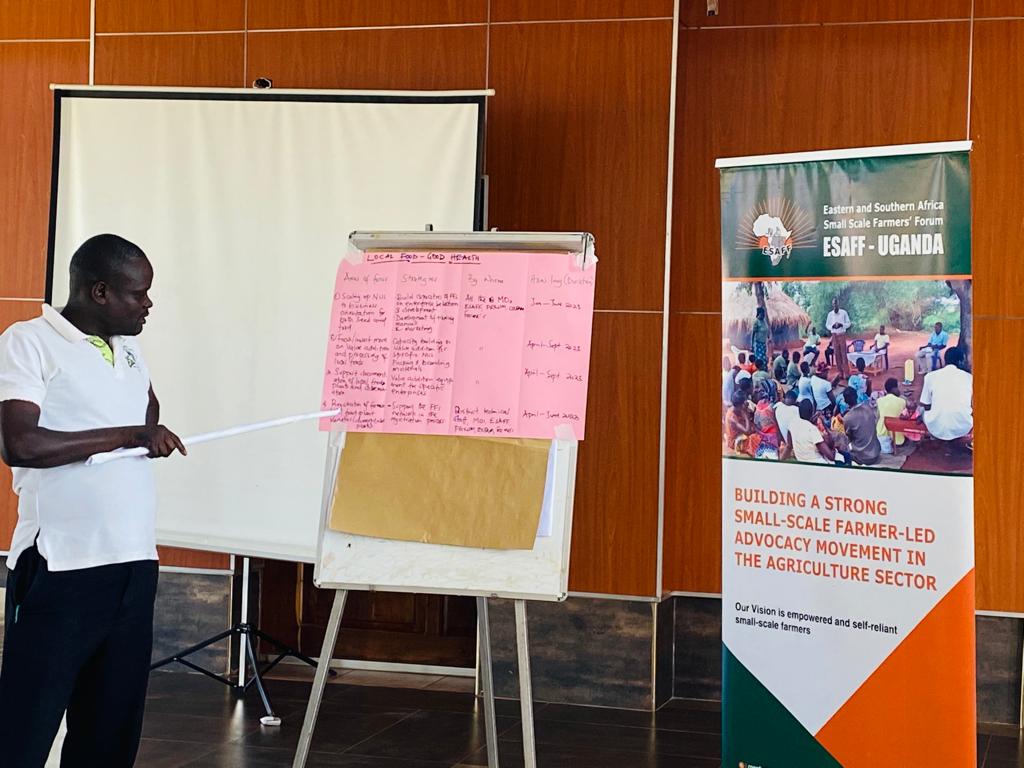 ESAFFUG's tweet photo. Yesterday we concluded our week-long Evaluation Workshop of our Farmer Field Schools on PPB and local food plants. 

Participants came from 6 districts where the @sdhsprogram is being implemented.

@pelum_uganda
@OxfaminUganda https://t.co/5wLAUV4M7H