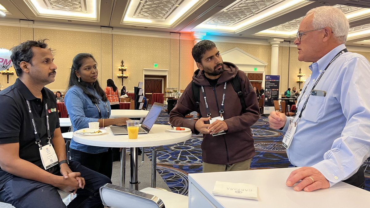 ZohoProjects's tweet photo. As the #PMIGlobalSummit 2022 concludes, we're grateful for the rich conversations and insights delivered at the event. It was great sharing perspectives with the project professionals community from across the globe.

@PMInstitute 

#pmi #projectmanagement #pmtool https://t.co/TTkxFNwzgo