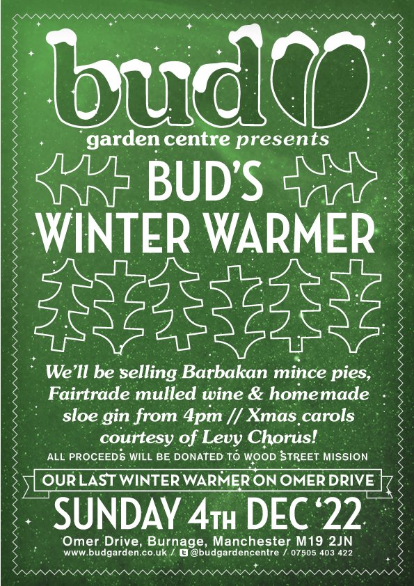 Arr go on, RT please.

WINTER WARMER on Sunday from 4pm - our last on Omer Drive 😥

The wonderful Levy Chorus will we singing at 5pm.
PLEASE BRING CASH FOR DRINKS AND MINCE PIES.