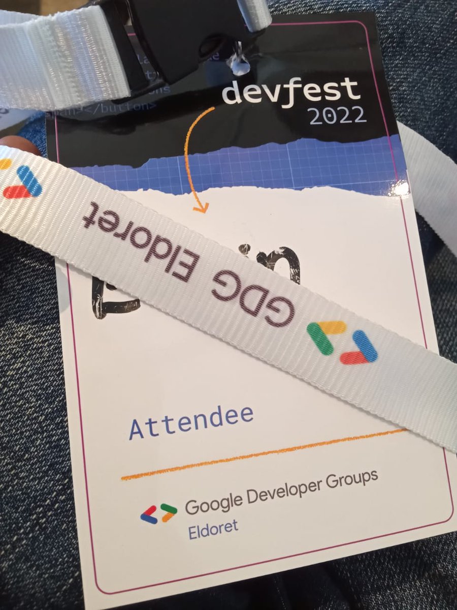 edusonjnr's tweet photo. #DevFestRiftValley ✔️ at Eldoret https://t.co/0pb5E8VM5Y