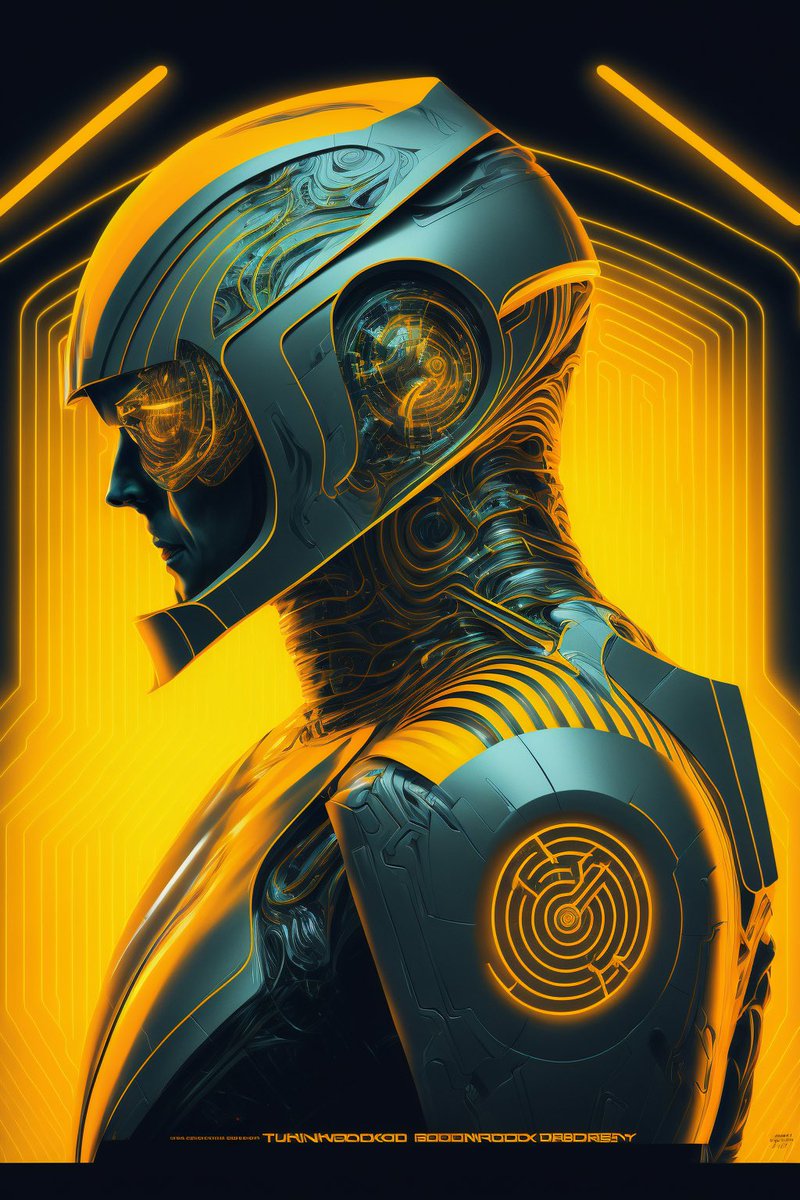 hartemusone's tweet photo. Some of my evening exploration for vintage scifi movie poster with yellow and chromes #yellow #cinema #80s #scifi #illustrations #ai #researchs #art #midjourney #light #poster #posterart #posterdesign #posters https://t.co/HUULX4nudC
