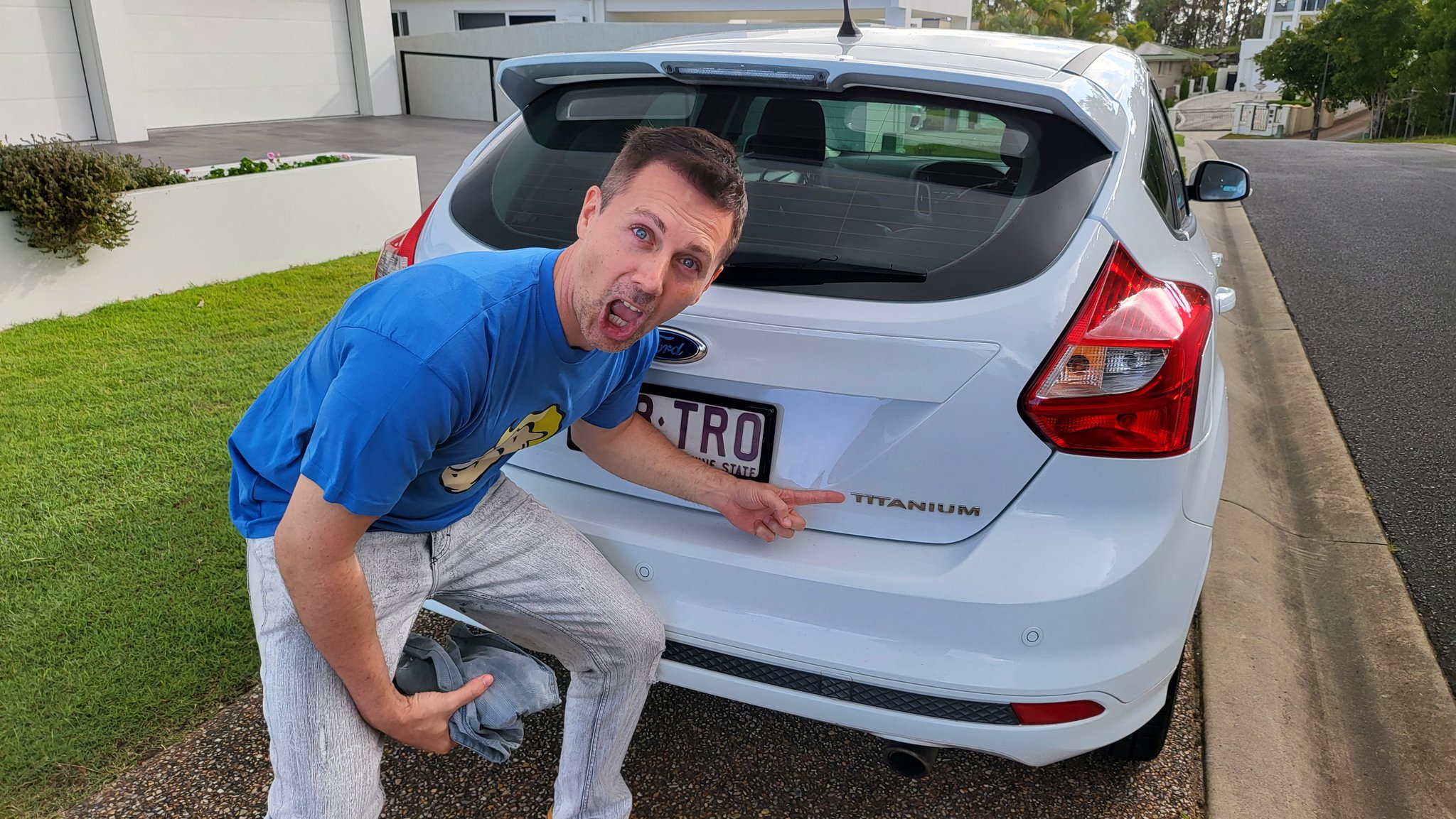 Tech YES on Twitter: “Got a used car. Of course it’s the Ti edition