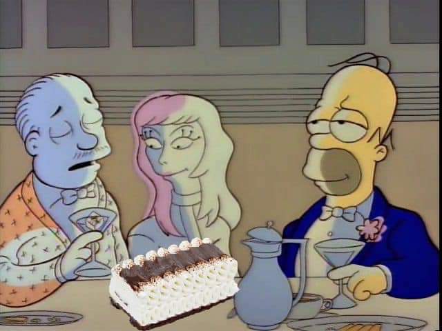 iresimpsonsfans's tweet photo. Christmas in the 90's and how 8 year old me felt when the Vienneta was brought out https://t.co/MFeBSOiLRI