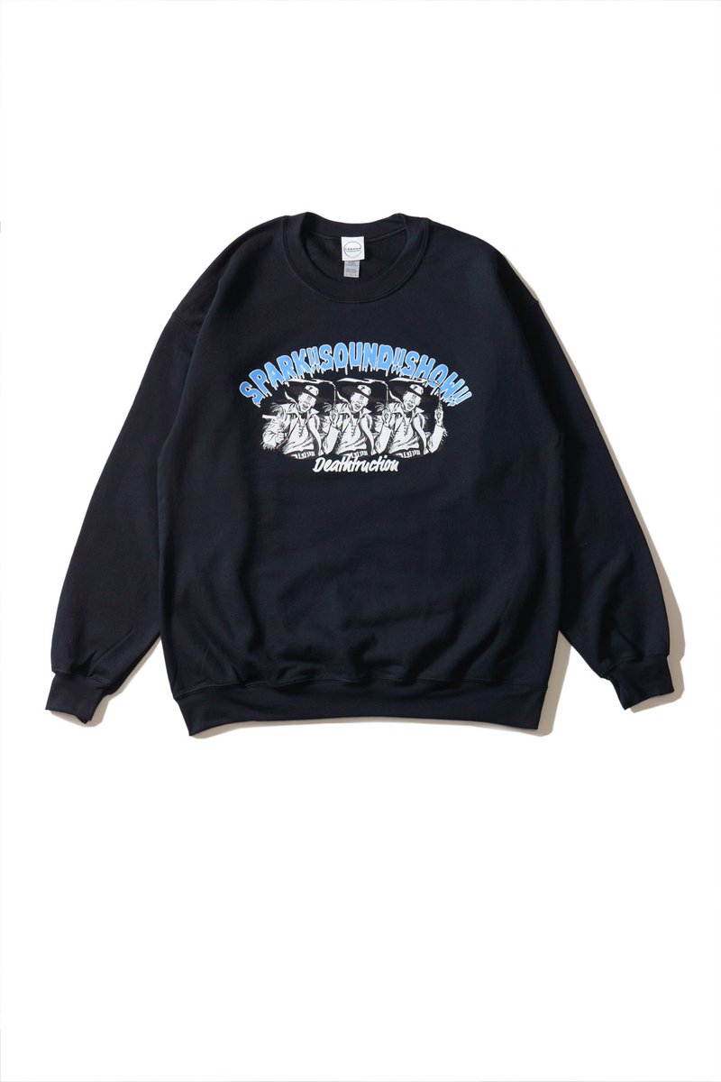 Deathtruction トレーナー SPARK!!SOUND!!SHOW!! 通販スタート】 ・DEATHTRUCTION SWEAT(新作) ・キョンシーSWEAT