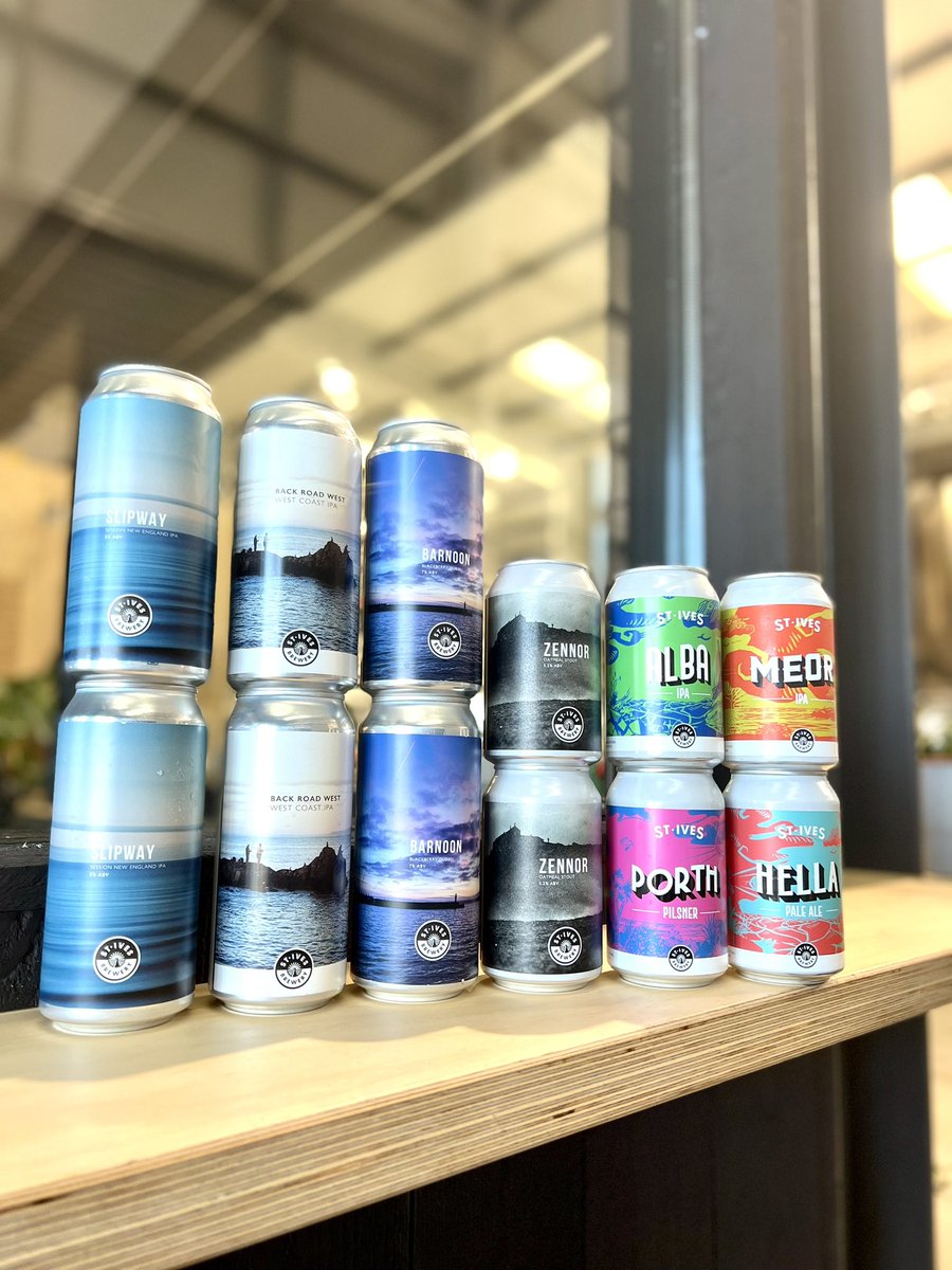 St Ives Brewery (@stivesbrewery) on Twitter photo Mixed can box ready to roll out next week. £29.95 Mixed can box ready to roll out next week. £29.95