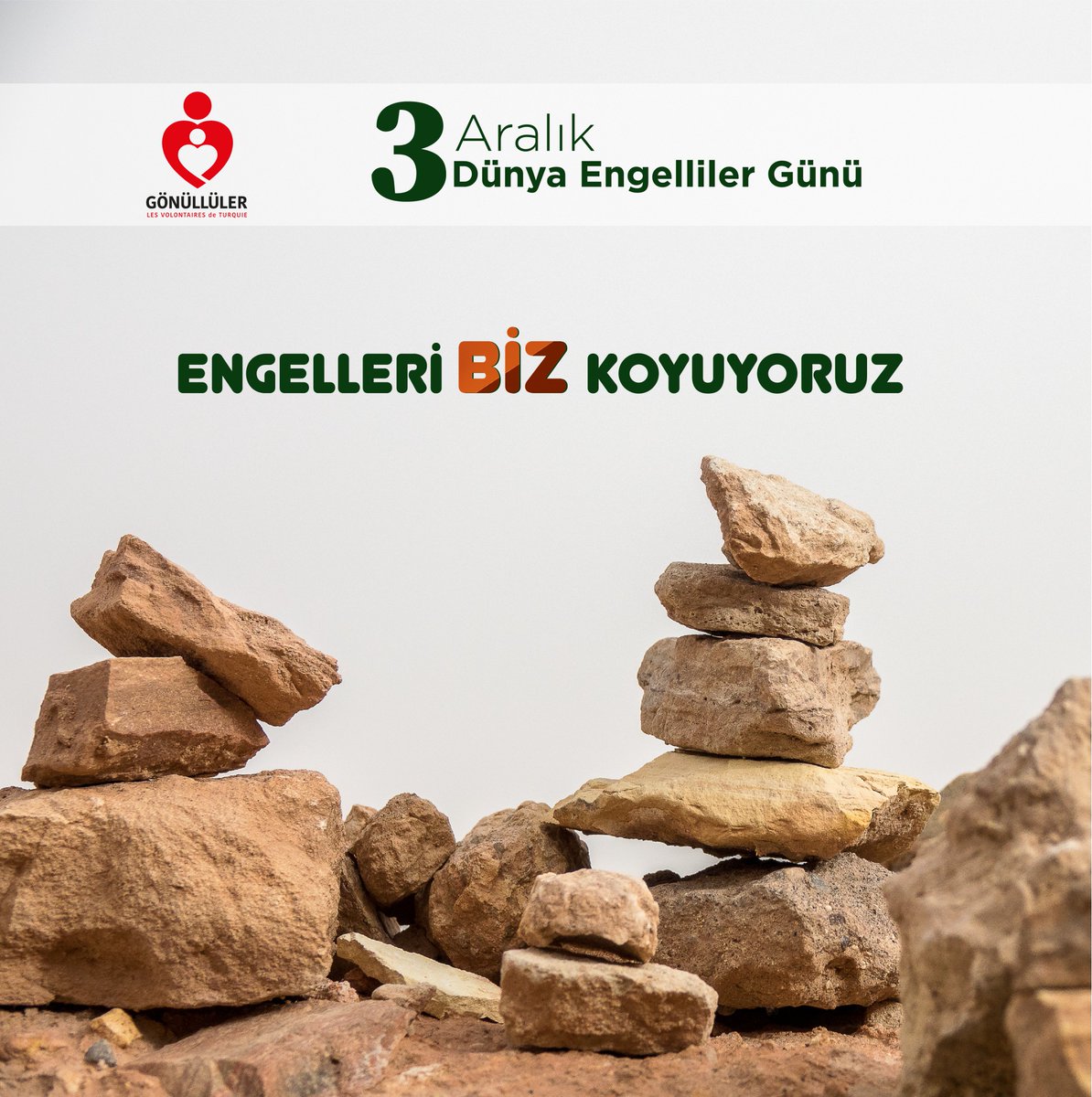 Hayatta hiçbir şey engel değildir.
#3AralıkDünyaEngellilerGünü