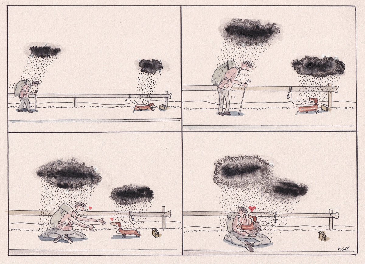 Mi viñeta de hoy.
Tu tormenta y la mía... tu corazón y el mío.