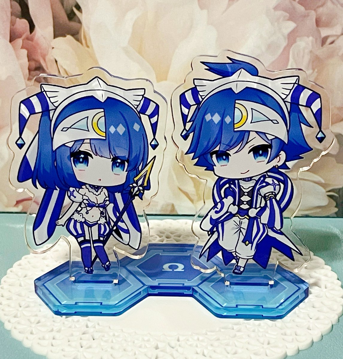「JBとコミケで出すレピルピアクスタです!フレーム付きなのでそのままでも組み立てて」|せらのイラスト