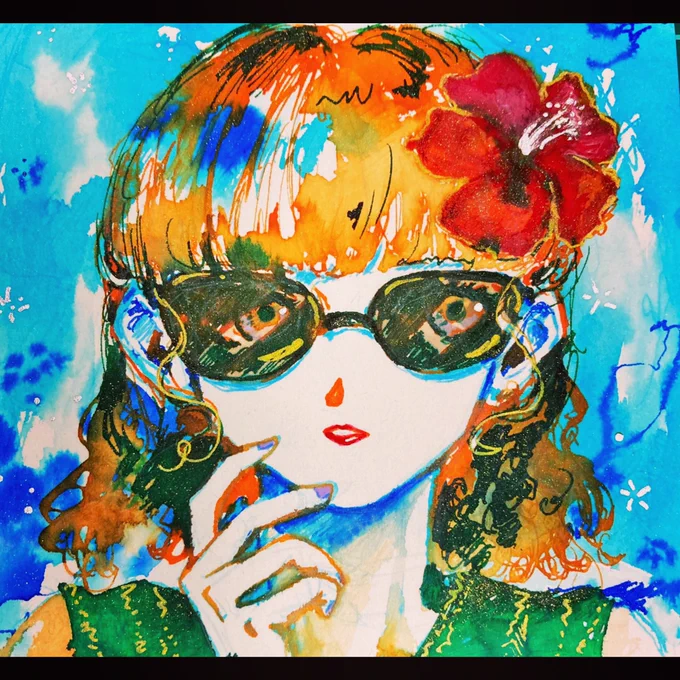 ガラスペン画まとめ① 