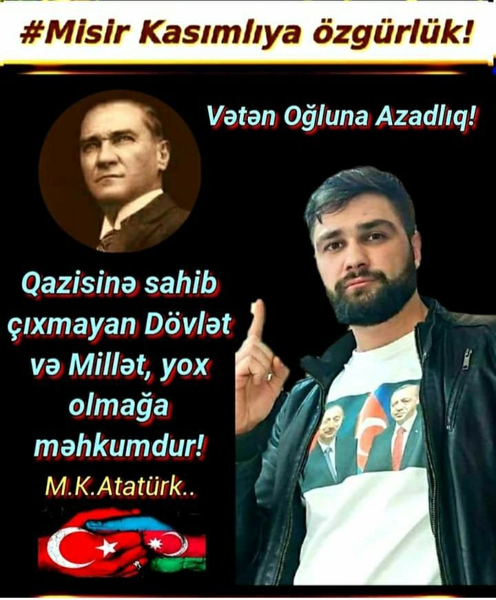 🇦🇿Qalib ordumuzun igid doyuscusunə ədalət istəyirik ! 

#FreedomForMisirGasimli
#Misirqasımlıgünahsızdır
#mısırkasımlısuçsuzdur
@RTErdogan
@azpresident
@ZelenskyyUa
@MevlutCavusoglu @Yagmur_Guldere