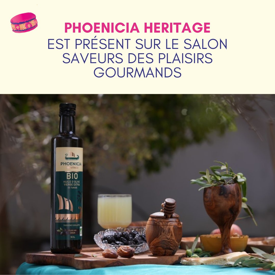 SalonSaveurs's tweet photo. 📸 Portraits exposants – Phoenicia Heritage 🫒

PHOENICIA HERITAGE est un hommage aux Phéniciens, ces grands navigateurs qui ont dominé le bassin méditerranéen de 1200 à 300 ans avant J.C.

Venez les retrouver jusqu'au 05 décembre sur le stand B23 🤩 https://t.co/l1QwecVlho