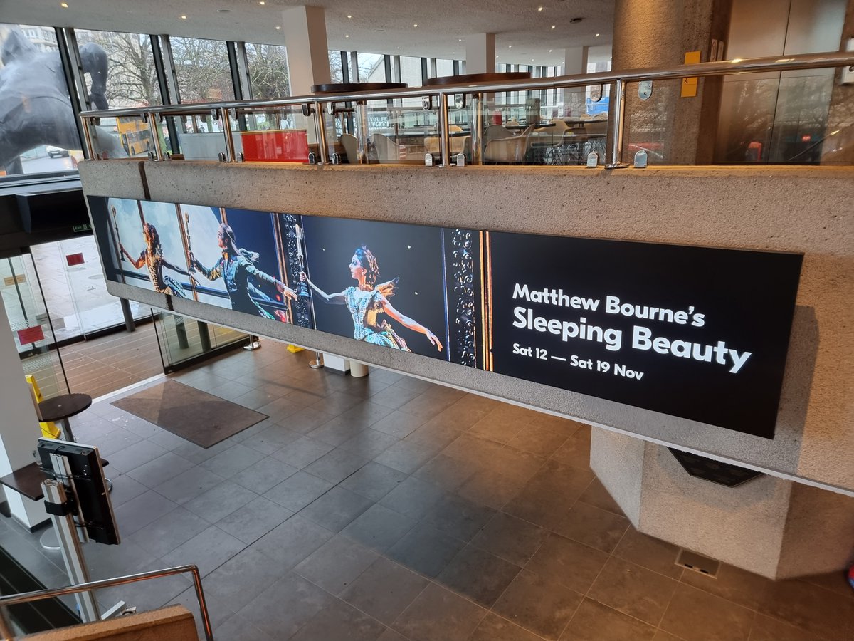We're sure you've noticed the screens dotted around the theatre, helping to promote the latest shows at TRP. 

A huge shoutout to AV-tec for keeping them maintained for us, and making sure they’re working ahead of each performance.