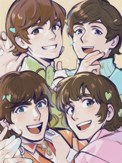 melissa_fab4's tweet photo. AIに自分の絵を描き直してもらうの楽し過ぎてやめられねぇ https://t.co/li545VzSad