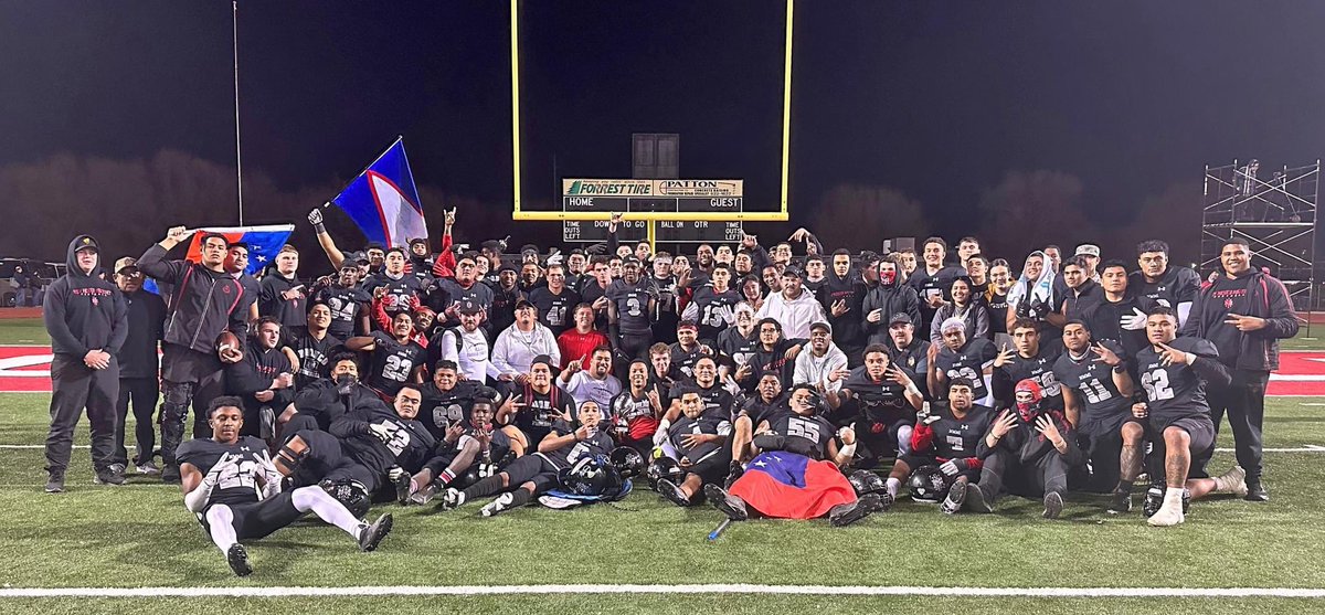 NMMI Football (@nmmibroncos) on Twitter photo Final from the Wool Bowl
NMMI 28 Lackawanna 26
Finished the 2022 season 9-3 and Wool Bowl Champs.
Thank you <a href="/coachjfort/">Joe Forchtner</a> <a href="/woolbowl/">The Xcel Energy Wool Bowl</a> for a great event. Best bowl game in the <a href="/NJCAA/">NJCAA</a>!!
#GRINDHOUSE Final from the Wool Bowl
NMMI 28 Lackawanna 26
Finished the 2022 season 9-3 and Wool Bowl Champs.
Thank you <a href="/coachjfort/">Joe Forchtner</a> <a href="/woolbowl/">The Xcel Energy Wool Bowl</a> for a great event. Best bowl game in the <a href="/NJCAA/">NJCAA</a>!!
#GRINDHOUSE