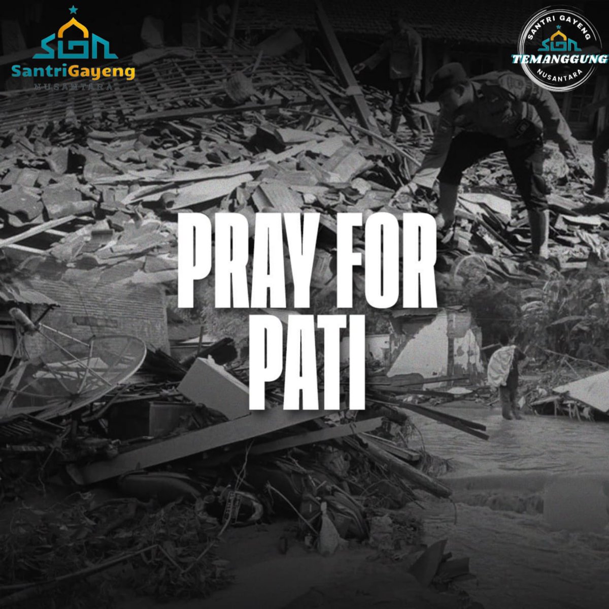 ijtihadi_m's tweet photo. Semoga para korban diberi kesabaran.
#SantriGayengNusantara #GusYasin #WagubJateng #PanglimaSGN #prayforpati #SGNtemanggung https://t.co/85QFQf1rBa