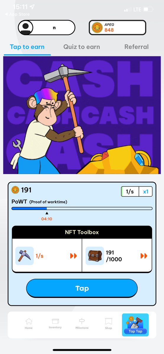 APEmove | #MoveToEarn tweet media