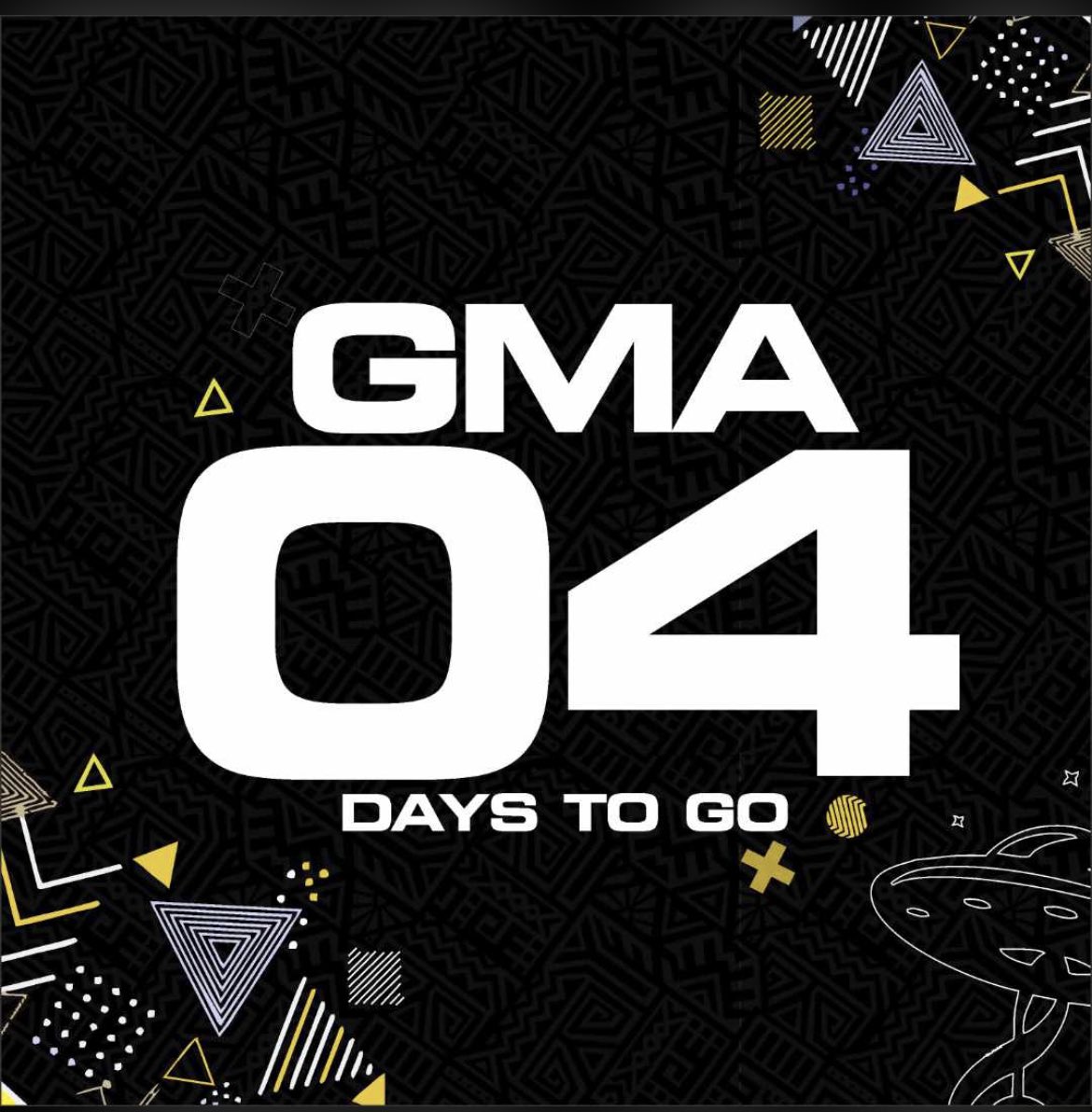 GalaxyMusicAwrd's tweet photo. 4 DAYS!!!! 

7th December, we make History again, for the Fourth Time🔥🔥

#GMA22 “COLOURS OF THE SOUTH” Edition..

Banky W More Ego Less Love Vector National Anthem Kenny Blaq https://t.co/vO1Fp8LngJ