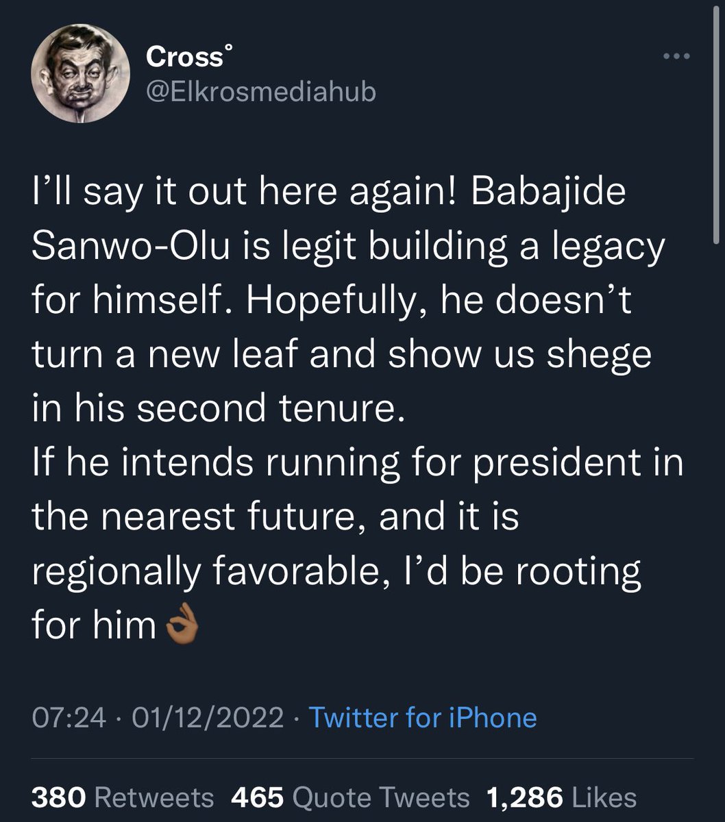 mmuyiiwaa's tweet image. “Worst Governor in July”
“Building a legacy in December”
What money cannot do doesn’t exist.
