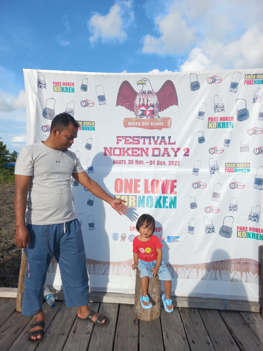 Itoks5's tweet image. Festival Noken
#Agats #asmat #papuaselatan