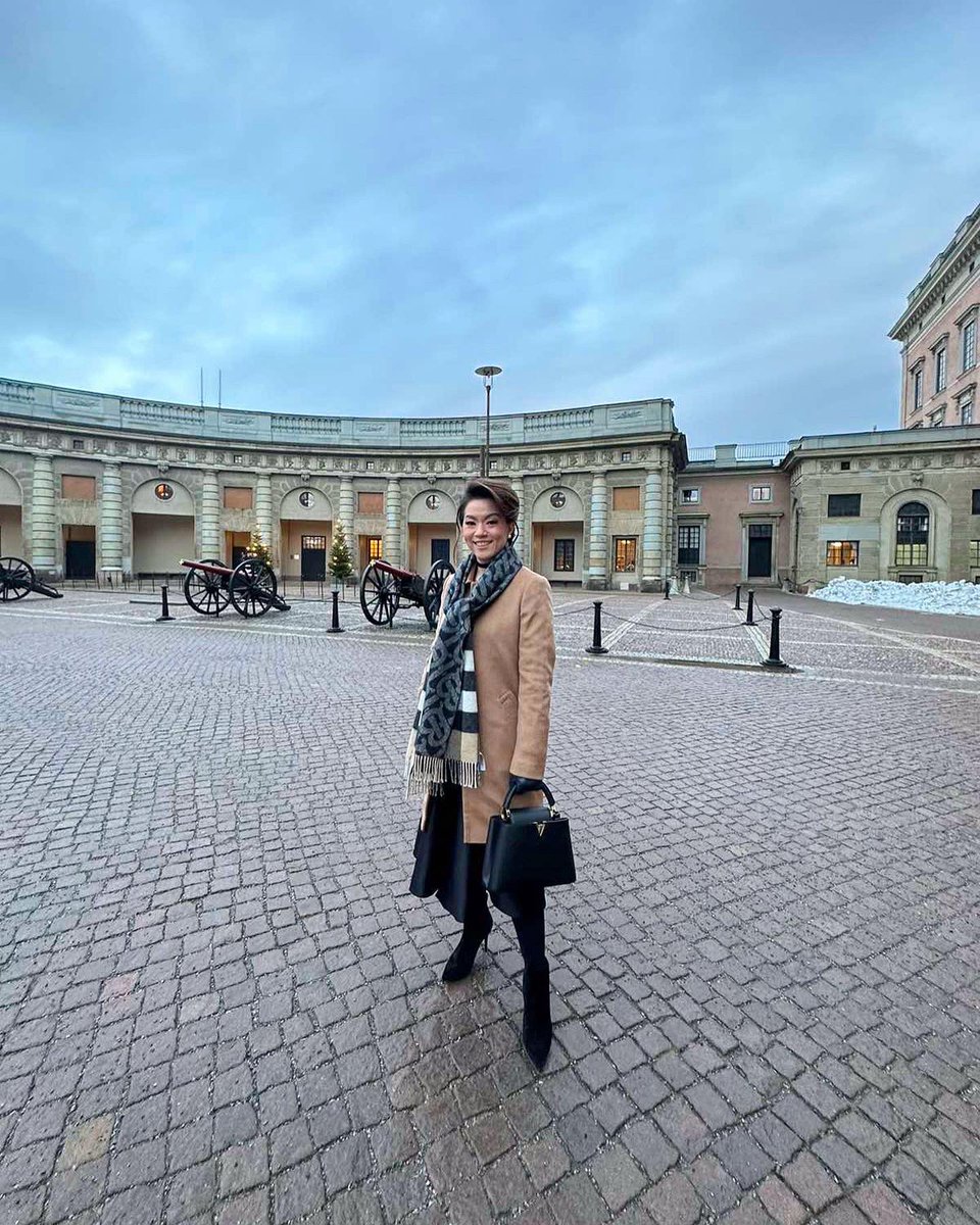 cathyyang's tweet photo. All roads lead to Stockholm, upon the invitation of the King and Queen of Sweden for the Global Child Forum 2022 (@GCForum) at the Royal Palace. 

#BetterToday #childrights #bizchildrights #TechandTelecom #GCForum22 https://t.co/CexgKALd62