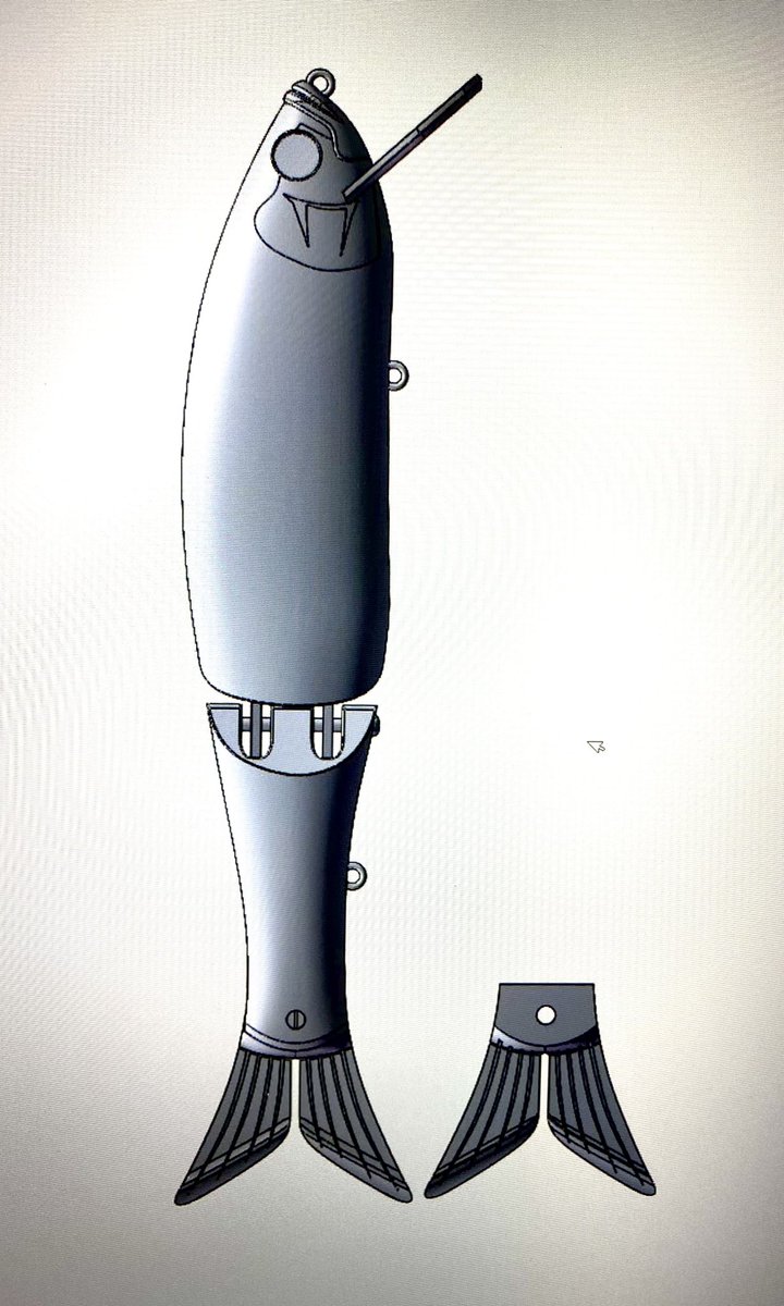 Parakeetz01's tweet photo. MB-1 Custom 175Fの原型です。井佐知之がハンドカービングで削ったもので、このマスターサンプルを基に3Dスキャン〜ABS化。理想のアクションを求めて作り込みを行いました。まだ数年前の事ですが、資料を見返していると何だか懐かしいです。
#MB #MonkeyBrainBaits
#モンキーブレイン
#井佐知之 https://t.co/GRzvYqVBOO