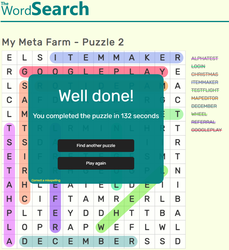 shade0723's tweet photo. @mymetafarm  
How fast can you find all the hidden words?
#mymetafarm #metaverse #community https://t.co/OY5HGcc06A
