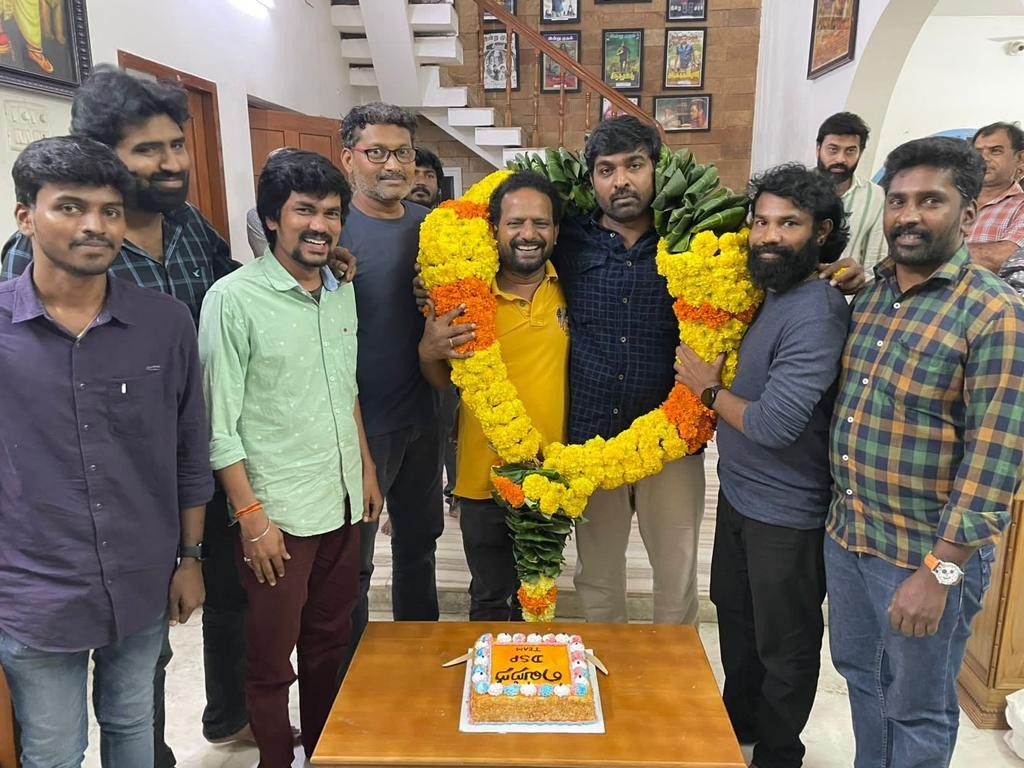 tamiltalkies's tweet photo. DSP - Blockbuster celebration. https://t.co/HbxCP85lgB