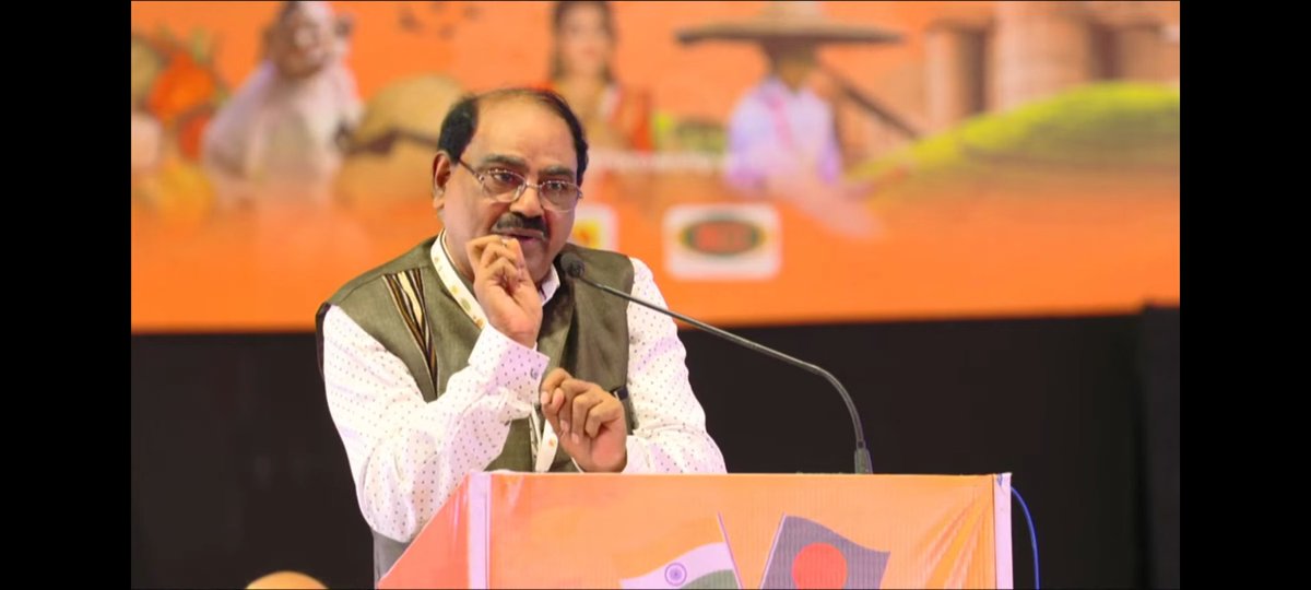 indfoundation's tweet photo. Shri PVSLN Murty, Chairman and Managing Director, North-East Development Finance Corporation Ltd., spoke in the Panel Discussion on Trade and Comerce on the second day of #SilcharSylhetFestival . @PVSLNMURTY1 https://t.co/wJlrweoB6R