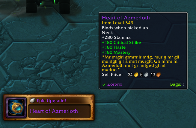 Zorbrix's tweet image. I don't know if this is guaranteed to purple upgrade but I'm so glad it did