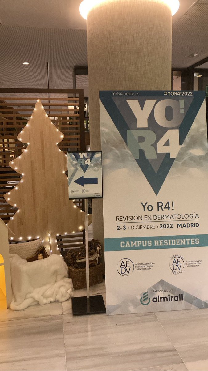aedv_es's tweet photo. #YoR4! |
Comenzamos esta jornada de sábado con las batallas por grupos y el resto de ponencias:
✔ Novedades en manifestaciones cutáneas de enfermedades sistémica
✔ Todo lo que un R4 debe saber sobre cirugía dermatológica
✔ Gestión e introducción de temas fiscales
¡Seguimos! https://t.co/zapQPomeEX