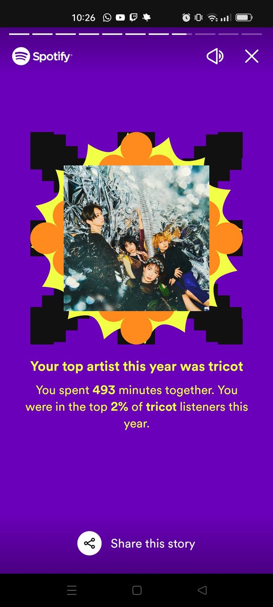 QuantuMonkey (@quantumonkey) on Twitter photo I cant believe im not on the top 1% of the <a href="/tricot_band/">tricotăăȘăłofficial</a> listeners. Next year I'll do better.
é ćŒ”ăăŸăă I cant believe im not on the top 1% of the <a href="/tricot_band/">tricotăăȘăłofficial</a> listeners. Next year I'll do better.
é ćŒ”ăăŸăă