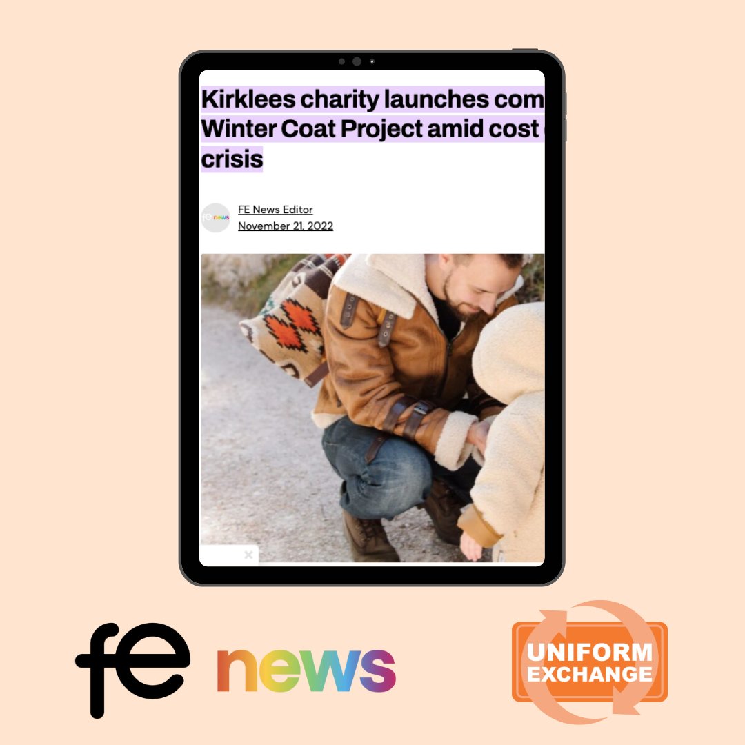 uniformexchang's tweet image. Have you seen our recent press coverage for our big Winter Coat Project?💚

We're still in desperate need of preloved coats to donate to vulnerable households in Kirklees. If you can donate, please drop them off at your local drop-off point 👇 uniform-exchange.org/donation-point…
