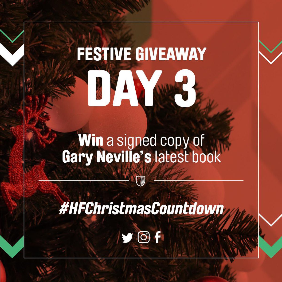 hotelfootballuk's tweet photo. Day 3 of 24. Today’s giveaway is a signed copy of @GNev2’s latest book! 📖 

For a chance to win:
- Follow @hotelfootballuk
- Like &amp; retweet

Good luck! 🤞🏻

#HFChristmasCountdown 🎅🏻 https://t.co/RGy1T7daxw