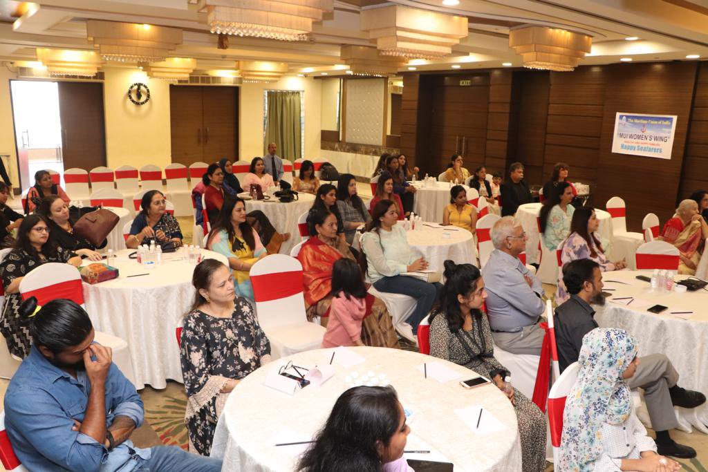 mui_ww's tweet photo. Mindful Living for an Enriched Existence-A #seminar by the @mui_ww , the Women’s wing of @mui_mum as part of Community Welfare for #Womeninmaritime  &amp; #seafarerfamilies with 2 experts @DeeptiMankad @TheGreatGruhini on 27th November in Mumbai. 

@Seafarers_Trust @ https://t.co/iHale9W8zo